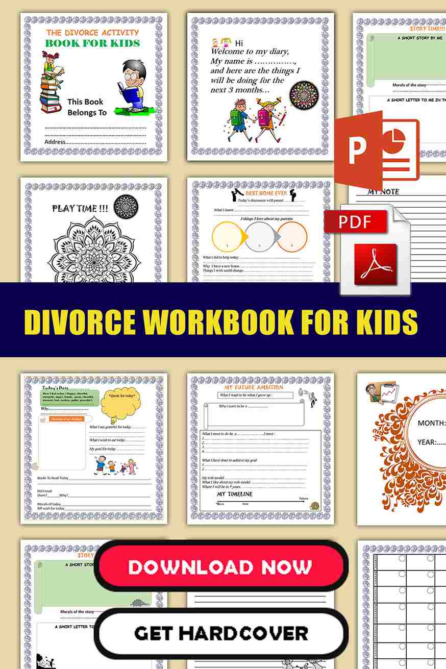 Divorce Activity Book for Kids 
